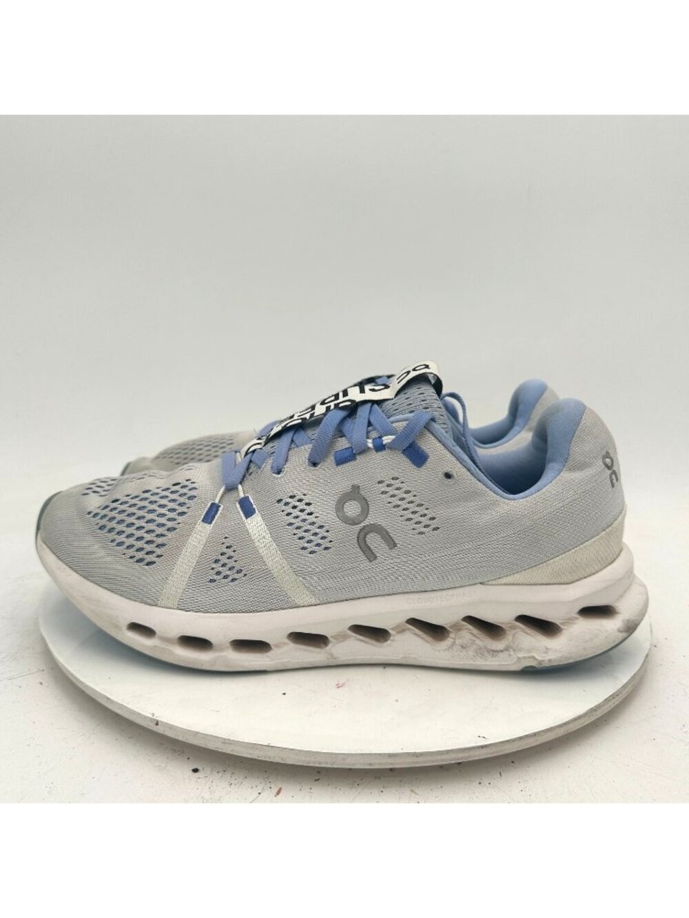 On Cloudsurfer Women Size 11 3WD10441203 Heather White Shoes